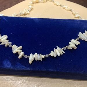Genuine mother of Pearl necklace
